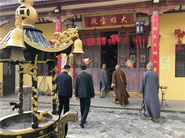 守望相助：安徽省佛教协会走访慰问部分偏远寺院